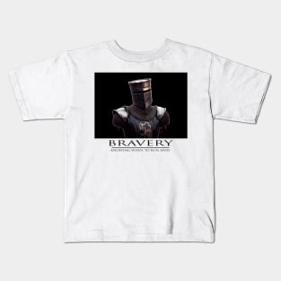 Black Knight Bravery Kids T-Shirt